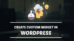 custom widget in wordpress