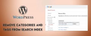 Remove Categories and Tags from Search Index
