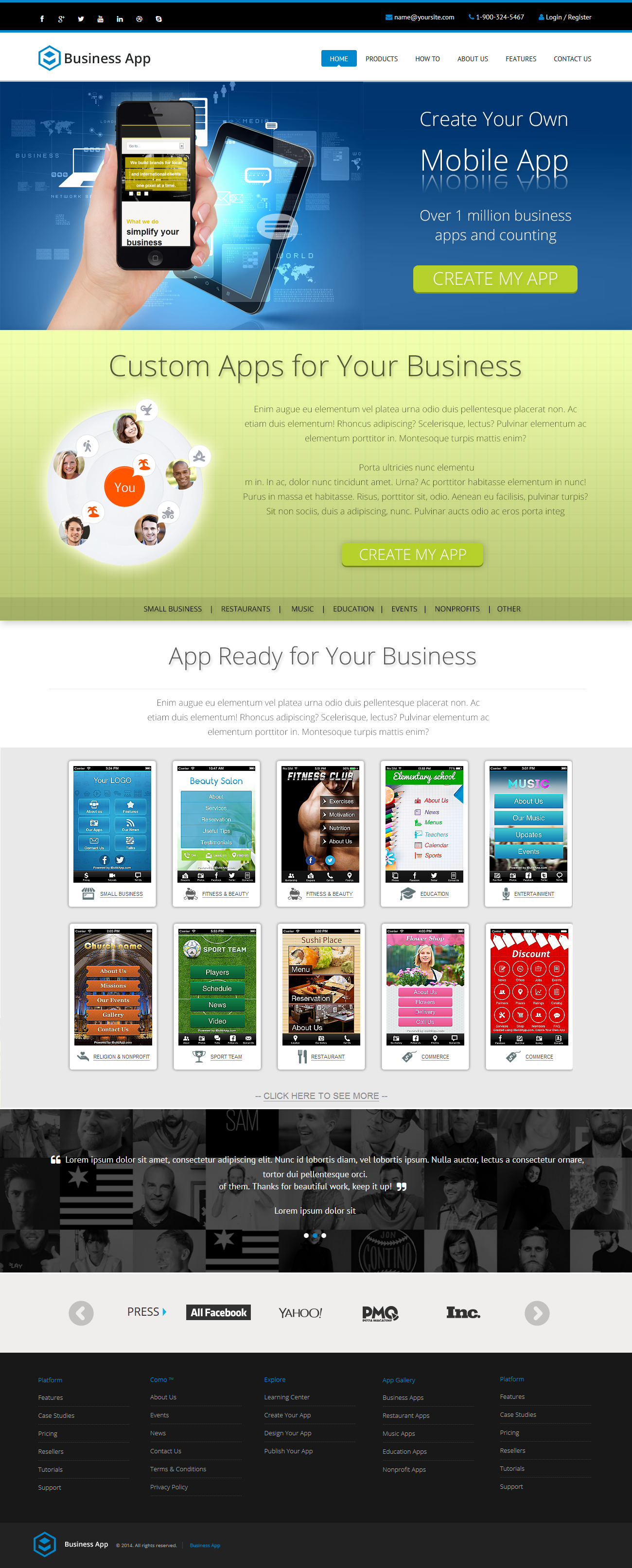 Business app